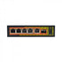 GUNMANSA GENATA 4 Port Gigabit PoE Extender + 1 Gbps RJ45 + 1 SFP (No PSU)