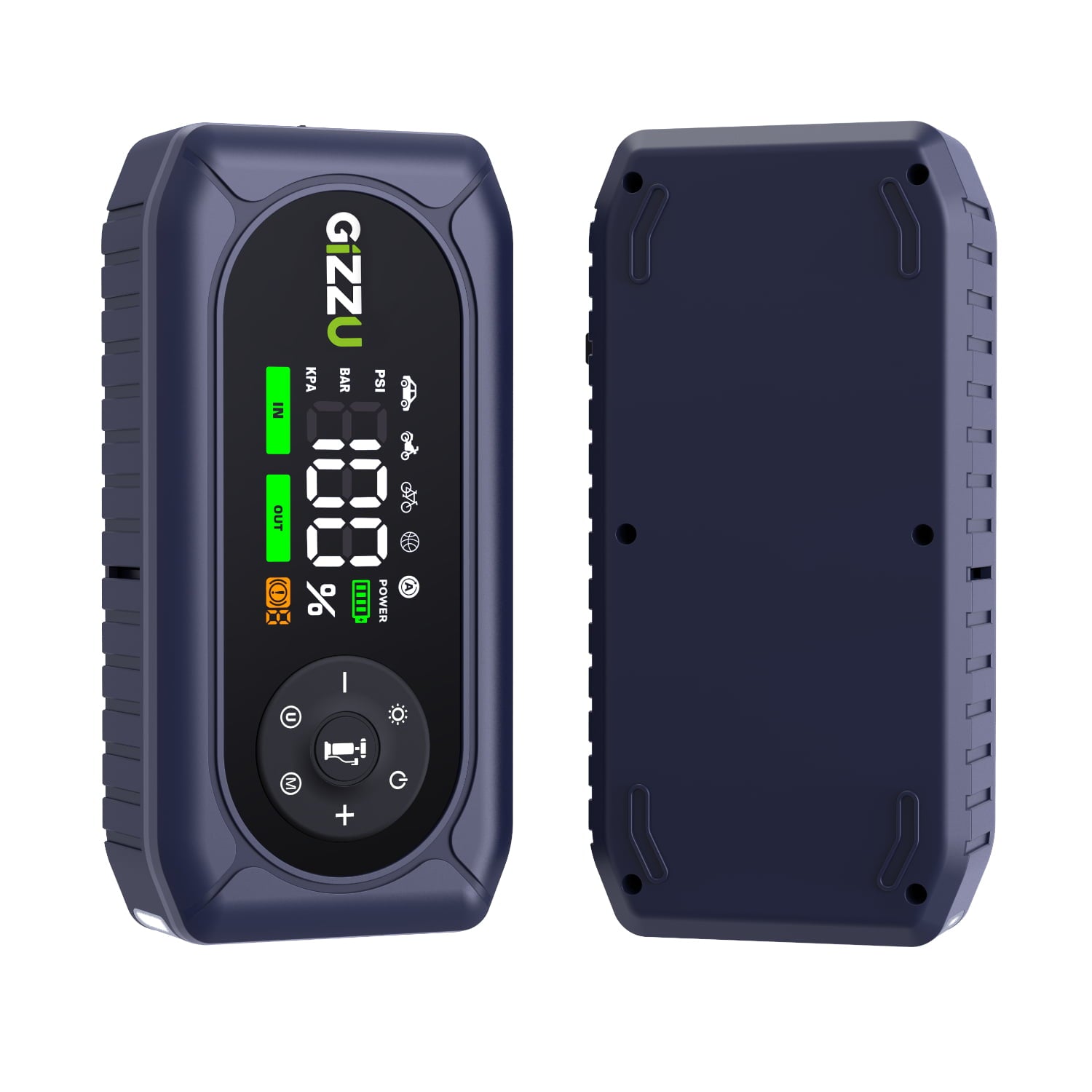 Gizzu Gizzu 4-in-1 Jump Starter and Air Compressor
