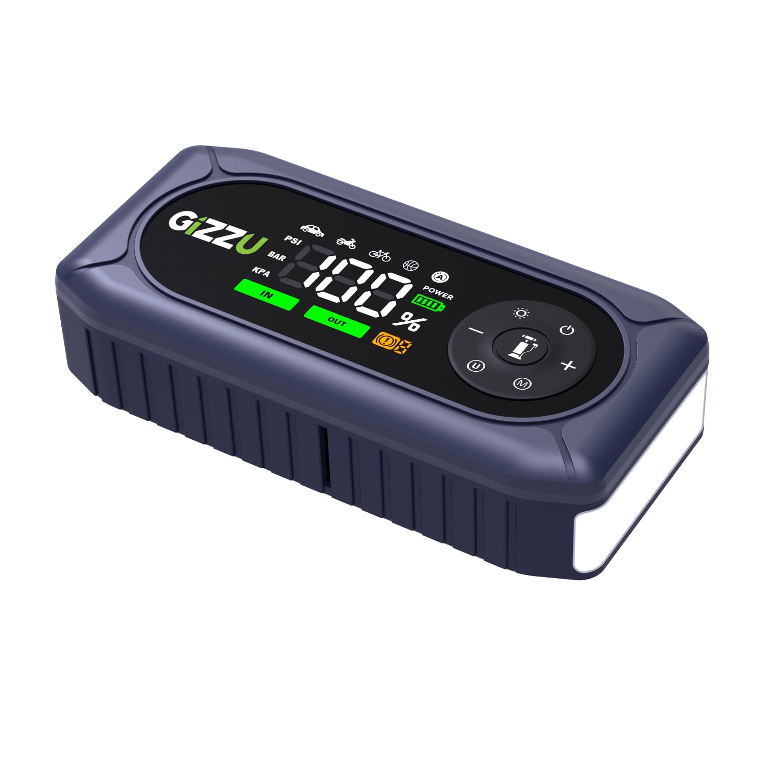 Gizzu Gizzu 4-in-1 Jump Starter and Air Compressor