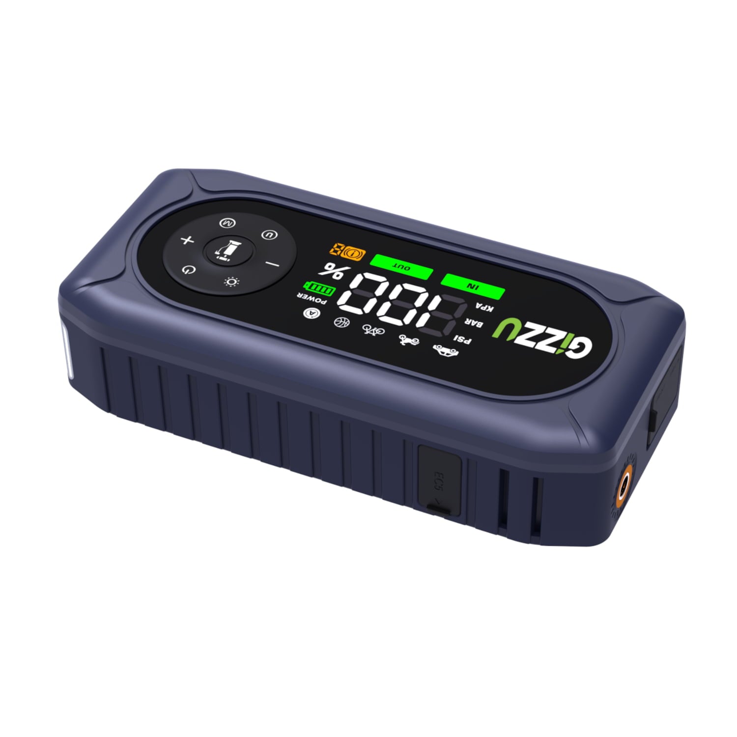 Gizzu Gizzu 4-in-1 Jump Starter and Air Compressor