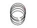 Goetze Piston Ring Set - Ford Fiesta / Figo / Ikon 1.4 (76.00mm STD 000) - Single Cylinder - RR40097-1/0-0