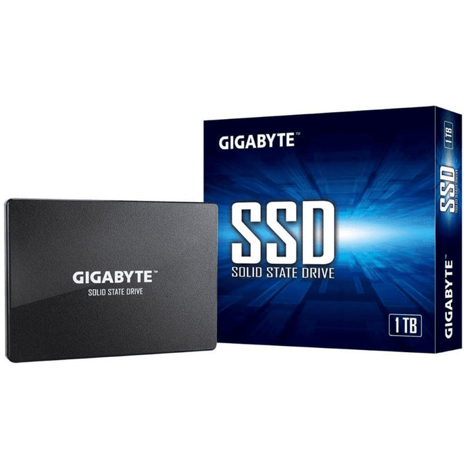 GIGABYTE 1TB 2.5'' SATA 6.0Gb/s SSD; SEQ Read 550MB/S+ / Write 500MB/S; Limited 3-years warranty