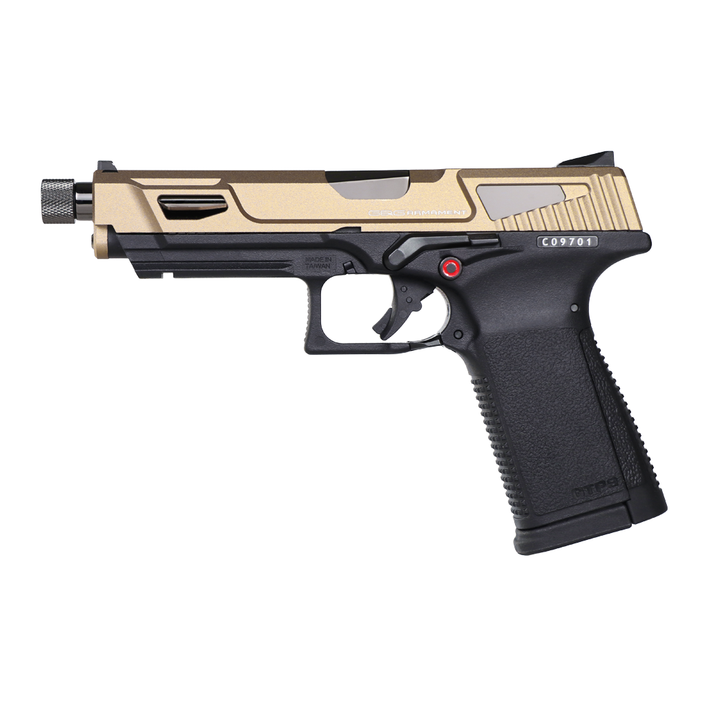 G&G GTP 9 MS DST 6mm Airsoft Pistol - GAS-GPM-T9M-DBB-ECM