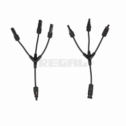 GUNMANSA 1 to 3 MC4 Y-Branch Connectors (Per Pair) Part No: CN19-6
