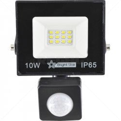 GUNMANSA 10 Watt LED Floodlight with Sensor 6000K 500 Lumins 30s Timer