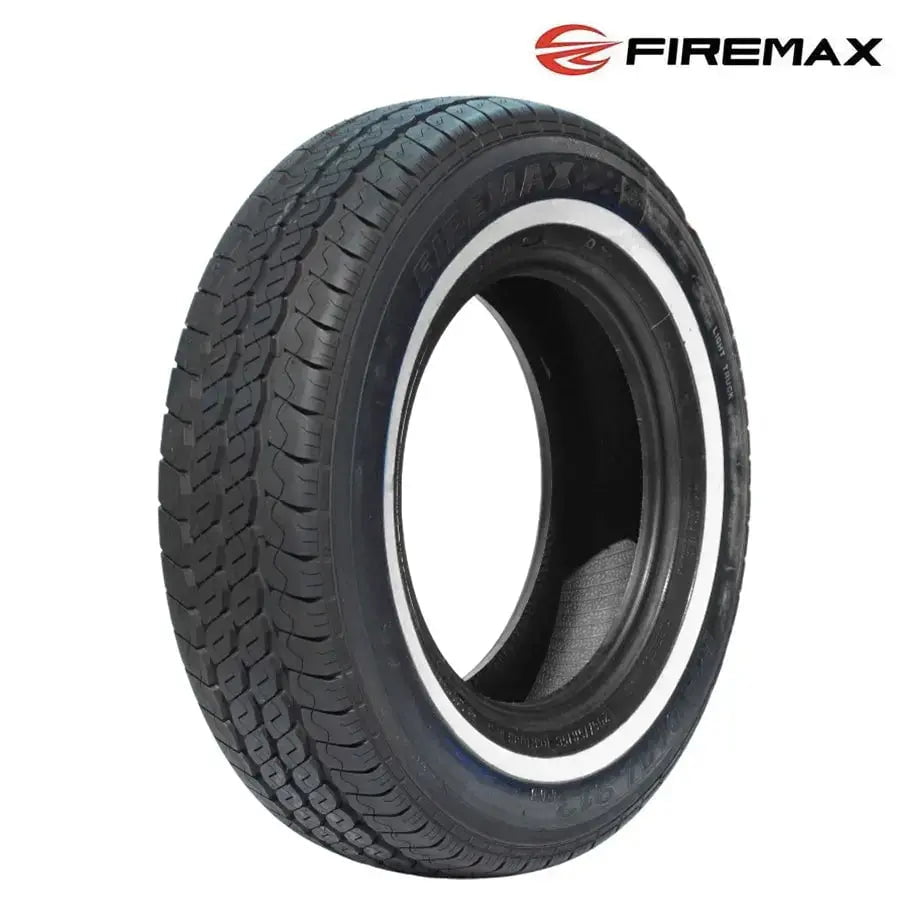 GUNMANSA 15 Inch Firemax Radial 913FM White Wall Tyre 106/104R - 195/R15C