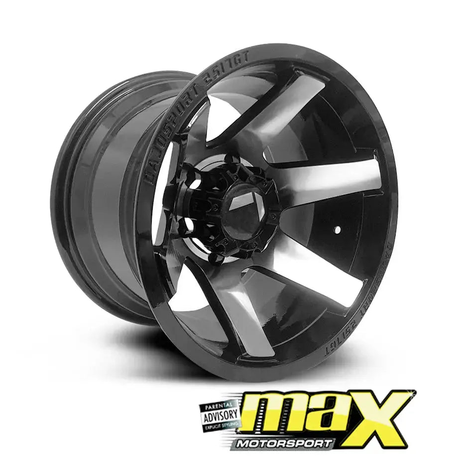 GUNMANSA 15 Inch Mag Wheel - 10J MX6252 Bakkie Wheel (6x139.7 PCD)