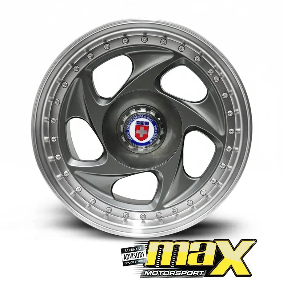 GUNMANSA 15 Inch Mag Wheel - MX115-B HR.E Blade Wheel (4x100 / 5x100 PCD)