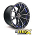 GUNMANSA 15 Inch Mag Wheel - MX134-BL VSN Concave Wheels (4x100/ 4x114.3 PCD)