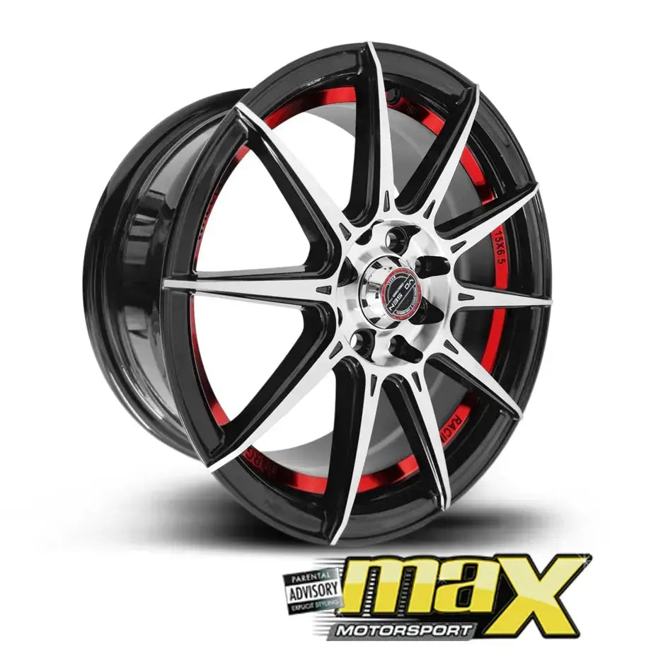 GUNMANSA 15 Inch Mag Wheel - MX50234-15 VSN Wheels (4x100/ 4x114.3 PCD)