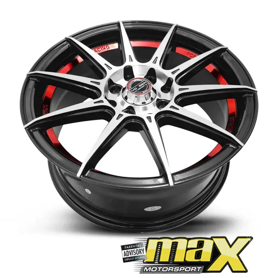 GUNMANSA 15 Inch Mag Wheel - MX50234-15 VSN Wheels (4x100/ 4x114.3 PCD)
