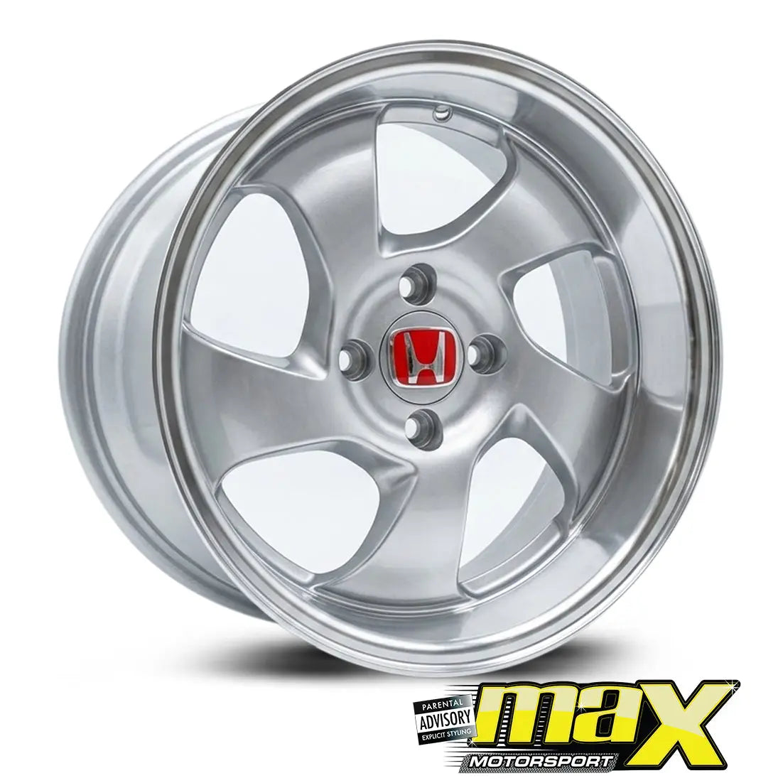 GUNMANSA 15 Inch Mag Wheel – MX5055-J15 Honda Blade Style Deep Dish Wheels - 4x100 PCD
