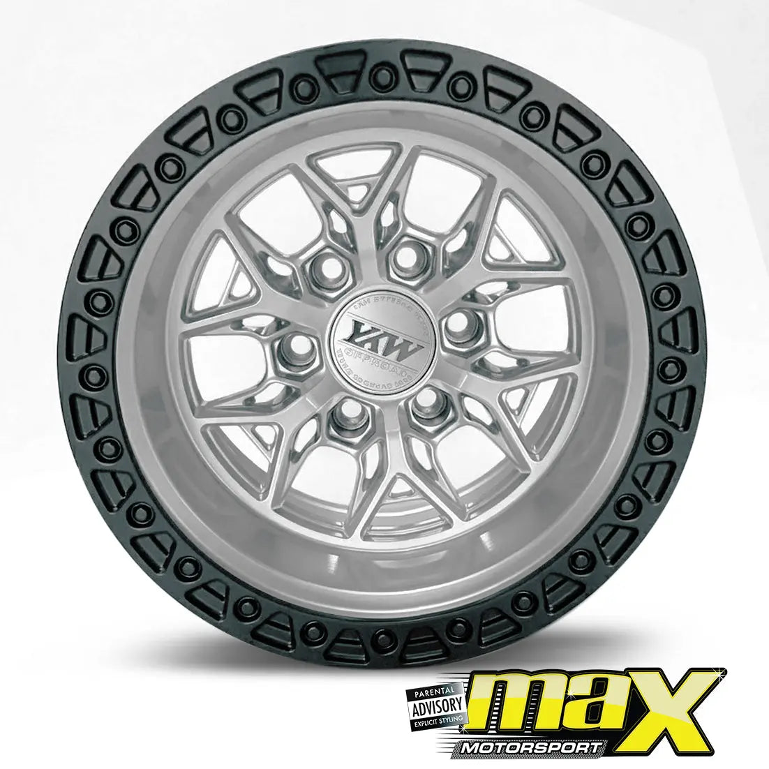GUNMANSA 15 Inch Mag Wheel -  MX5514 - 10J Bakkie Wheels (6x139.7 PCD)