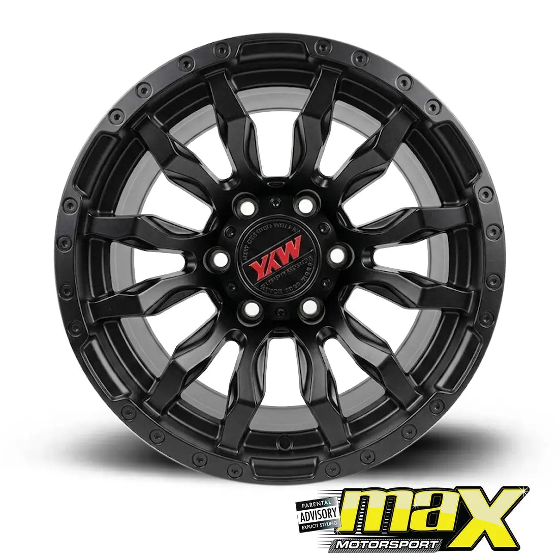 GUNMANSA 15 Inch Mag Wheel -  MX5610 - 10J Concave Bakkie Wheels (6x139.7 PCD)