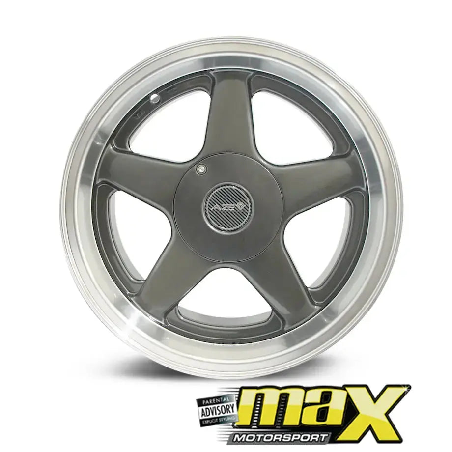 GUNMANSA 15 Inch Mag Wheel - MX5665 AZEV Wheels  - (4x100 / 5x100 PCD)