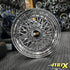 GUNMANSA 15 Inch Mag Wheel - MXBS-15SL Chrome Mesh Wheel - 4x100 / 5x100 PCD