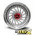 GUNMANSA 15 Inch MX113-C VSN Twist Wheel & Tyre Combo - (4x100 / 5x100 PCD)