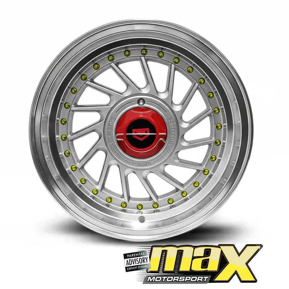 GUNMANSA 15 Inch MX113-D VSN Twist Wheel & Tyre Combo - (4x100 / 5x100 PCD)