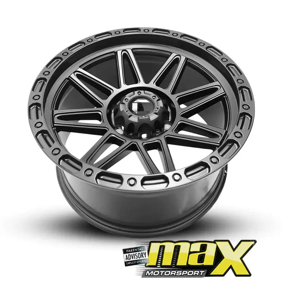 GUNMANSA 16 Inch Mag Wheel - MX021-16MB Bakkie Wheels (6x139.7 PCD)
