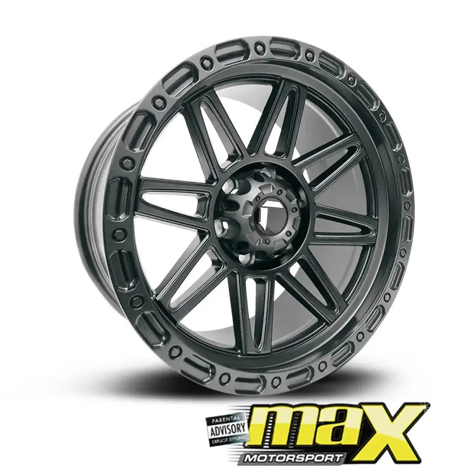 GUNMANSA 16 Inch Mag Wheel - MX021-16MB Bakkie Wheels (6x139.7 PCD)