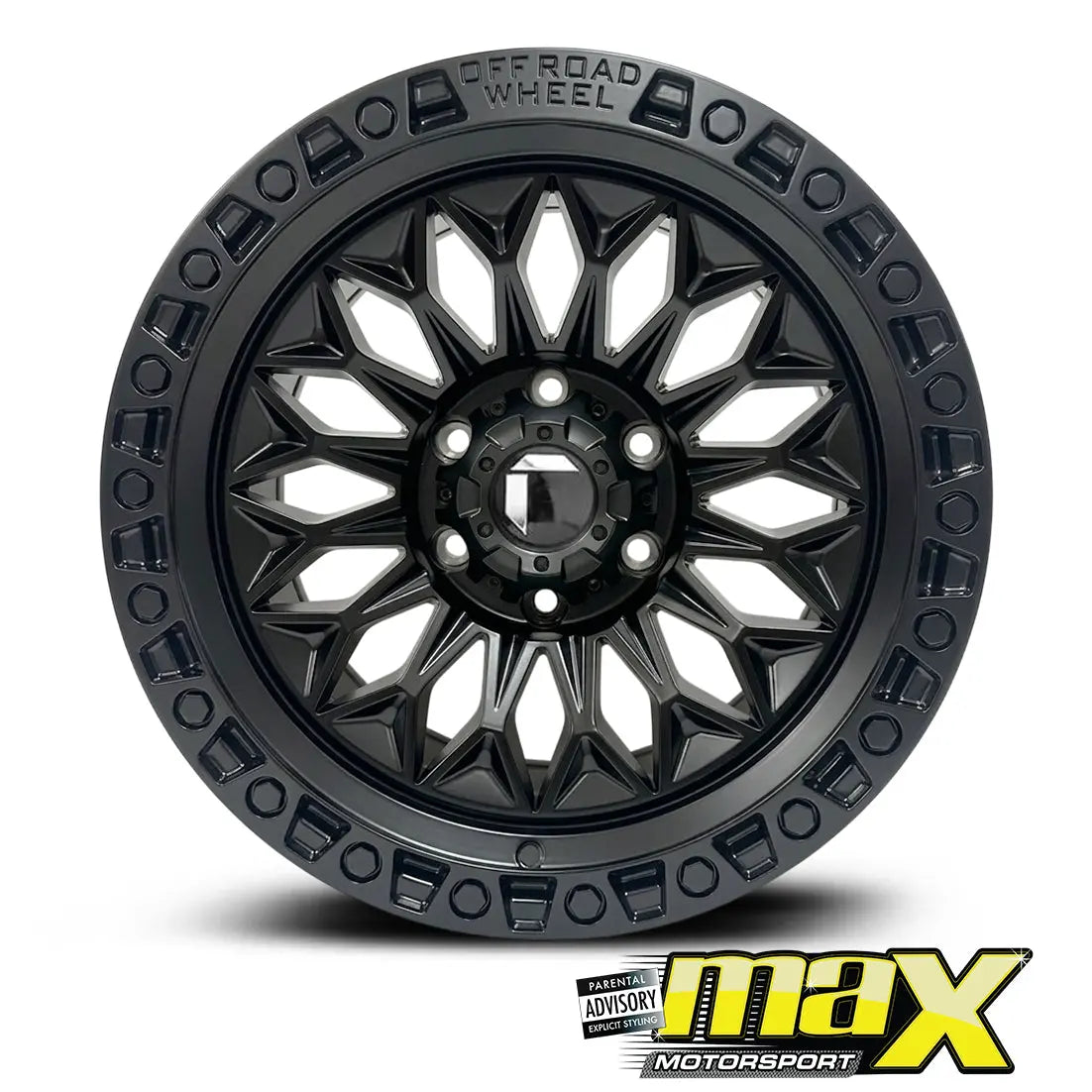 GUNMANSA 16 Inch Mag Wheel - MX057MB Bakkie Wheels (6x139.7 PCD)