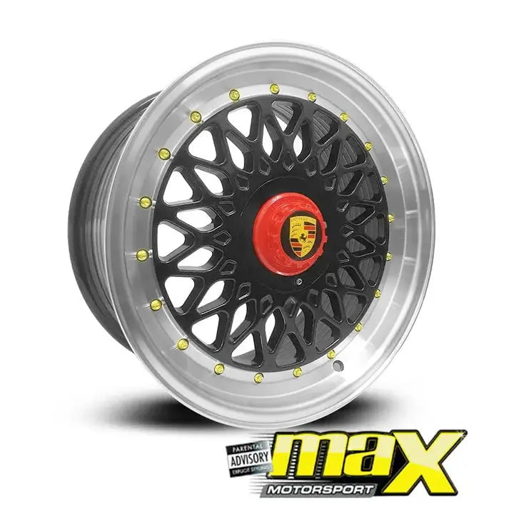 GUNMANSA 17 Inch Mag Wheel - MX006-17 Porsche Mesh Style Wheel (4x100/5x100 PCD)