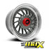 GUNMANSA 17 Inch Mag Wheel - MX113-17B VSN Twist Wheel (4x100 / 5x100 PCD)
