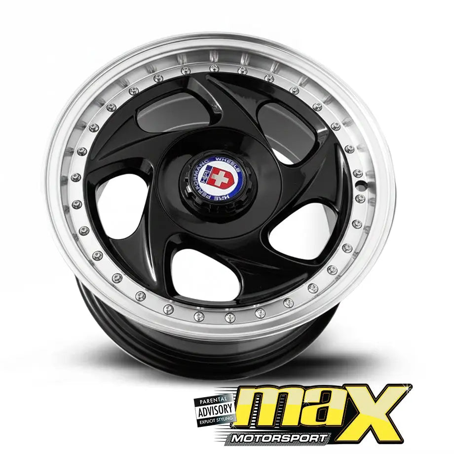 GUNMANSA 17 Inch Mag Wheel - MX115-17A HR.E Blade Wheel (4x100 / 5x100 PCD)