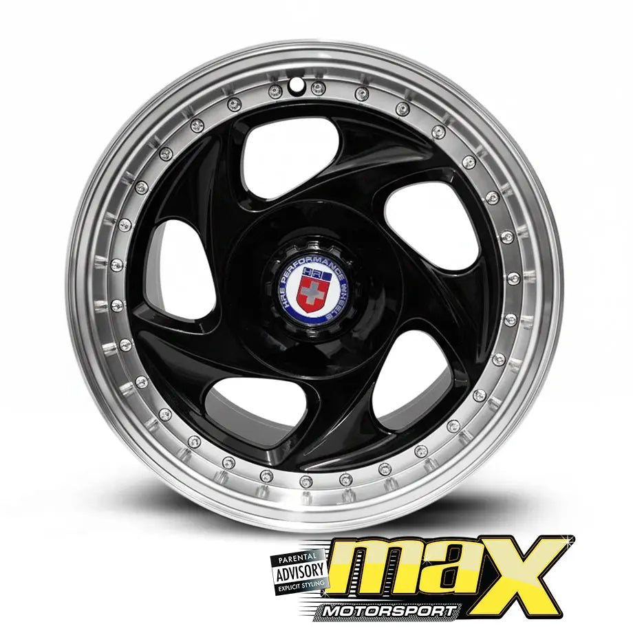 GUNMANSA 17 Inch Mag Wheel - MX115-17A HR.E Blade Wheel (4x100 / 5x100 PCD)