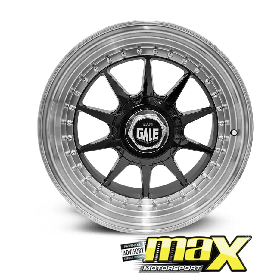 GUNMANSA 17 Inch Mag Wheel - MX1214-A Gale Ewing Style Wheel (4x100 / 5x100 PCD)