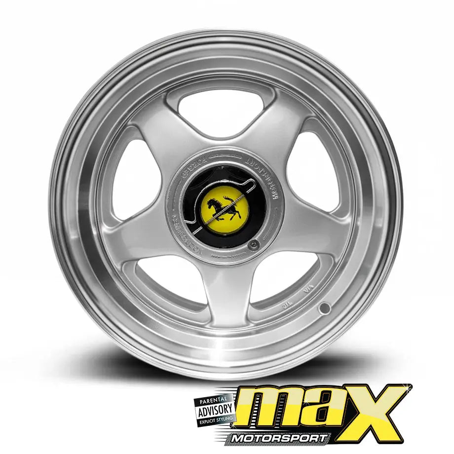 GUNMANSA 17 Inch Mag Wheel - MX1922-17B Ferari Style Wheel (4x100 / 5x100 PCD)