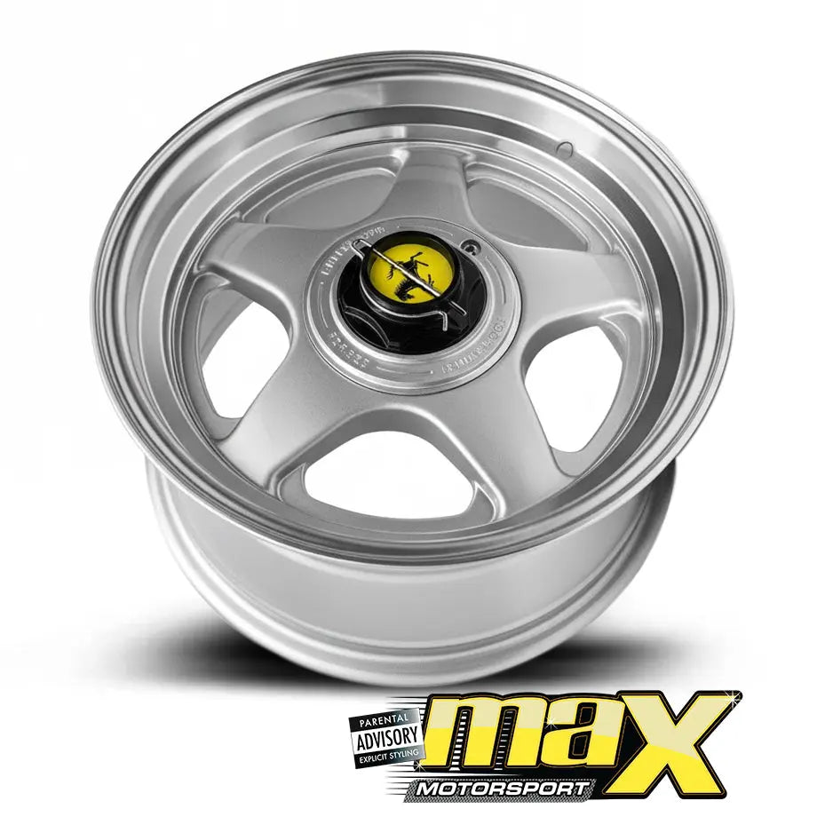 GUNMANSA 17 Inch Mag Wheel - MX1922-17B Ferari Style Wheel (4x100 / 5x100 PCD)