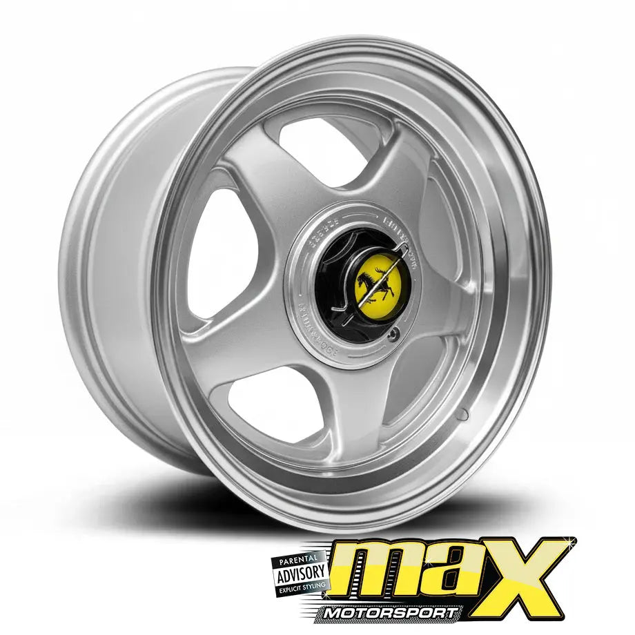 GUNMANSA 17 Inch Mag Wheel - MX1922-17B Ferari Style Wheel (4x100 / 5x100 PCD)