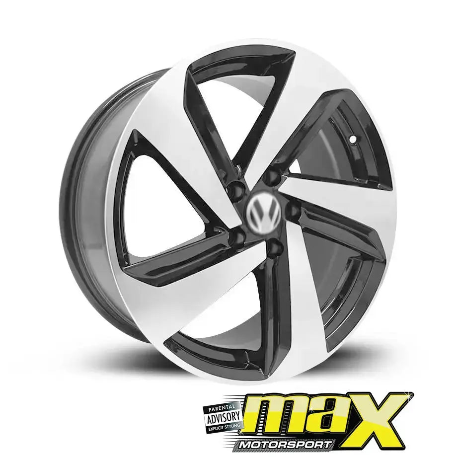 GUNMANSA 17 Inch Mag Wheel - MX1949 GTI Milton Style Wheels - 5x100 PCD