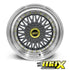 GUNMANSA 17 Inch Mag Wheel - MX2604-17NW RS Style Wheel - 4x100 / 5x100 PCD (Narrow & Wide)
