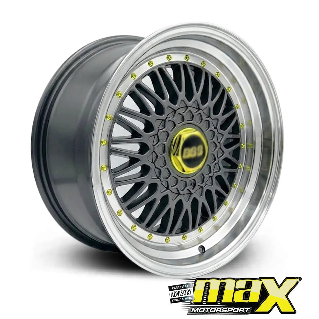 GUNMANSA 17 Inch Mag Wheel - MX2604-17NW RS Style Wheel - 4x100 / 5x100 PCD (Narrow & Wide)