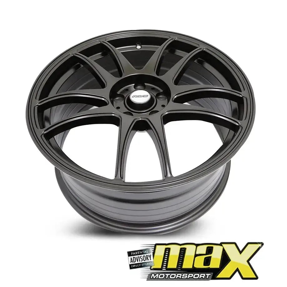 GUNMANSA 17 Inch Mag Wheel - MX505 Rays Style Wheels - 5x100 PCD