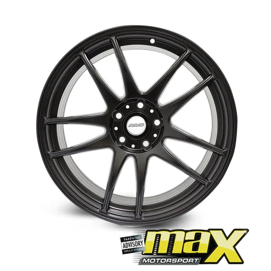 GUNMANSA 17 Inch Mag Wheel - MX505 Rays Style Wheels - 5x100 PCD