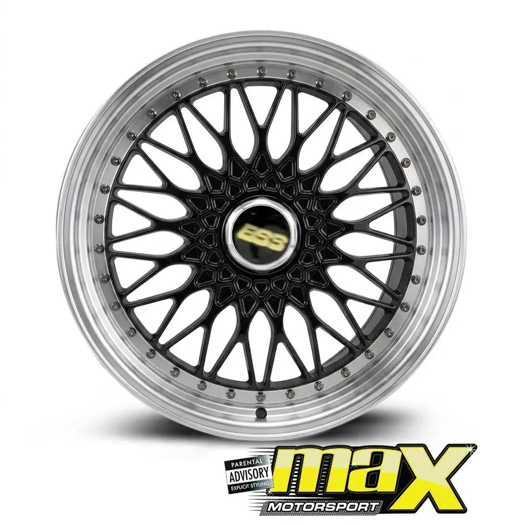 GUNMANSA 17 Inch Mag Wheel - MX508-17GB RS Style Wheels (4x100/ 4x114.3 PCD)