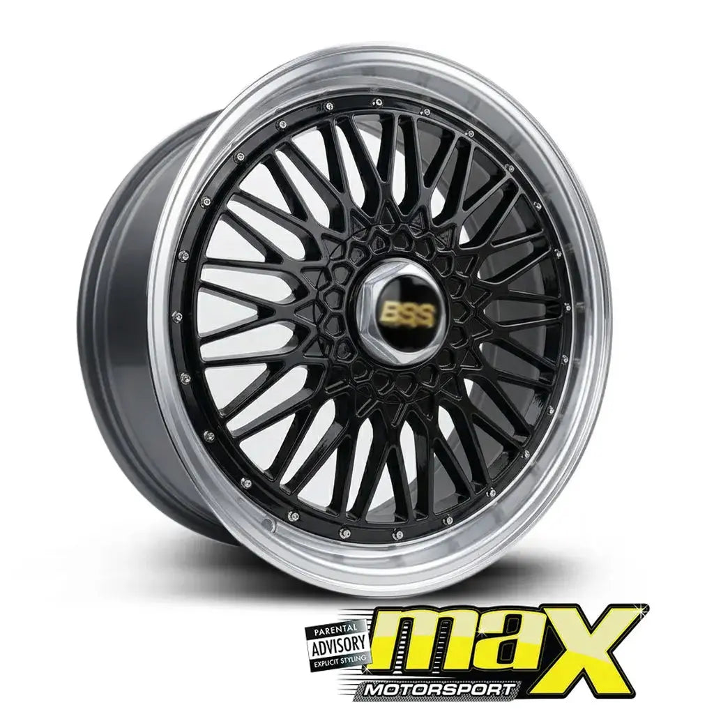 GUNMANSA 17 Inch Mag Wheel - MX508-17GB RS Style Wheels (4x100/ 4x114.3 PCD)