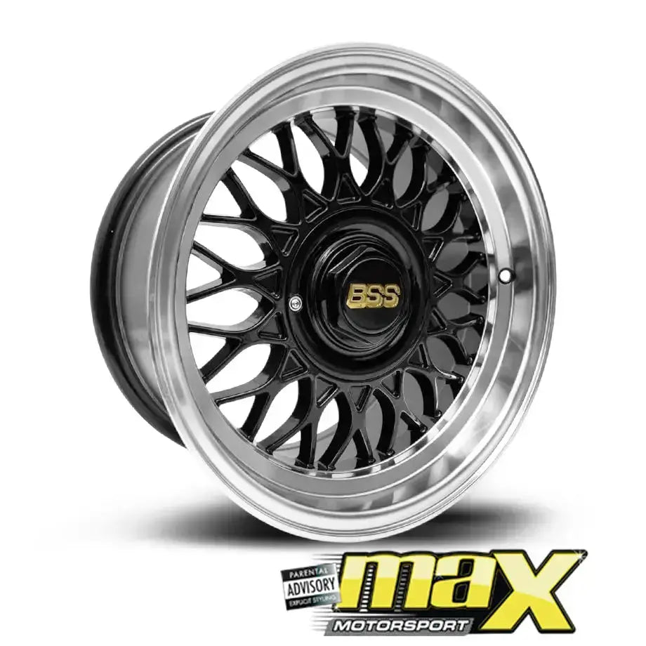 GUNMANSA 17 Inch Mag Wheel - MX7032-B17 VR6 Style Wheel - 4x100 / 4x108 PCD