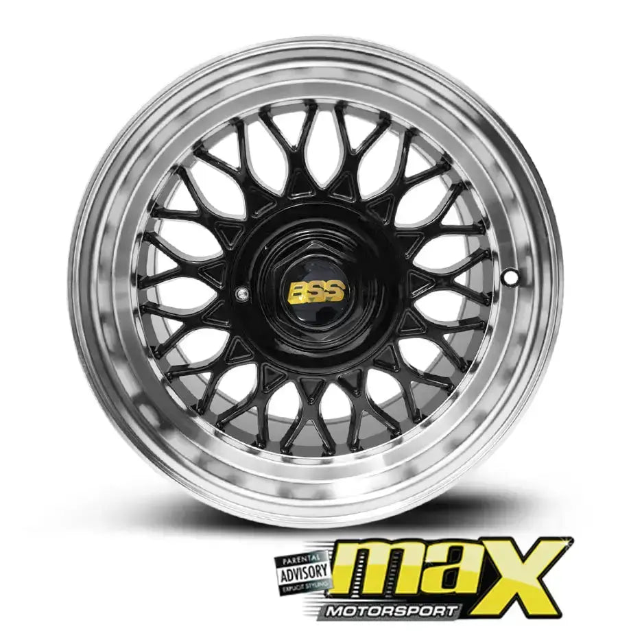 GUNMANSA 17 Inch Mag Wheel - MX7032-B17 VR6 Style Wheel - 4x100 / 4x108 PCD