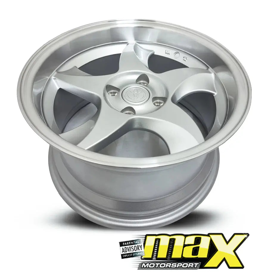 GUNMANSA 17 Inch Mag Wheel – MX7056-SL Toyota RXI Blade Deep Dish Wheel - 4x100 PCD