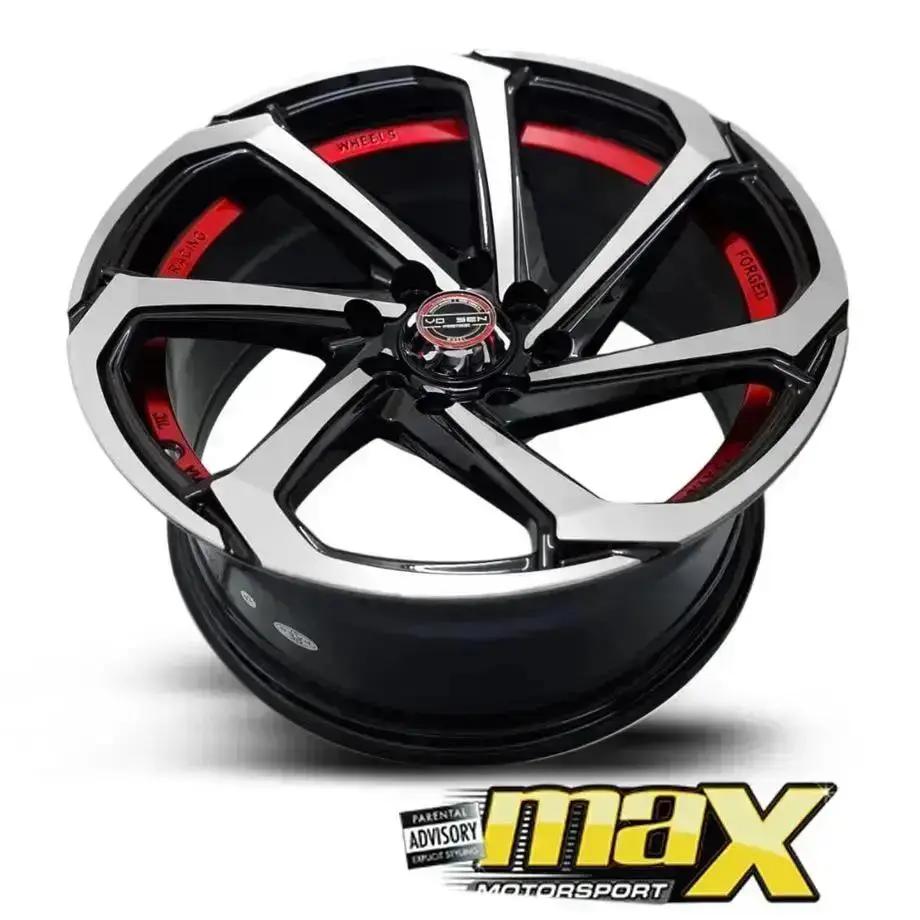 GUNMANSA 17 Inch Mag Wheel - MX8828-17RD Concave Wheels (4x100/ 4x114.3 PCD)