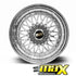 GUNMANSA 17 Inch Mag Wheel - MXBS-17SL Chrome Mesh Wheel - 4x100 / 5x100 PCD