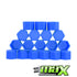 GUNMANSA 17mm - Silicone Protective Wheel Nut Covers (Blue)