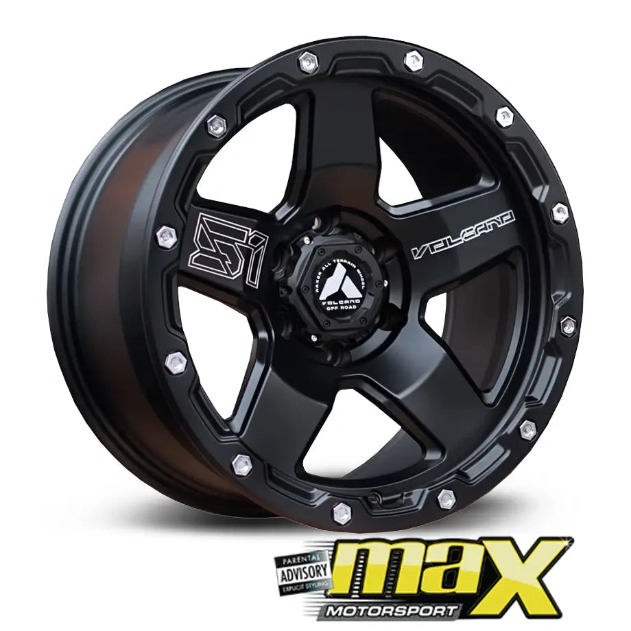 GUNMANSA 18 Inch Mag Wheel - MXV51 Volcano Bakkie Wheels (6x139.7 PCD)