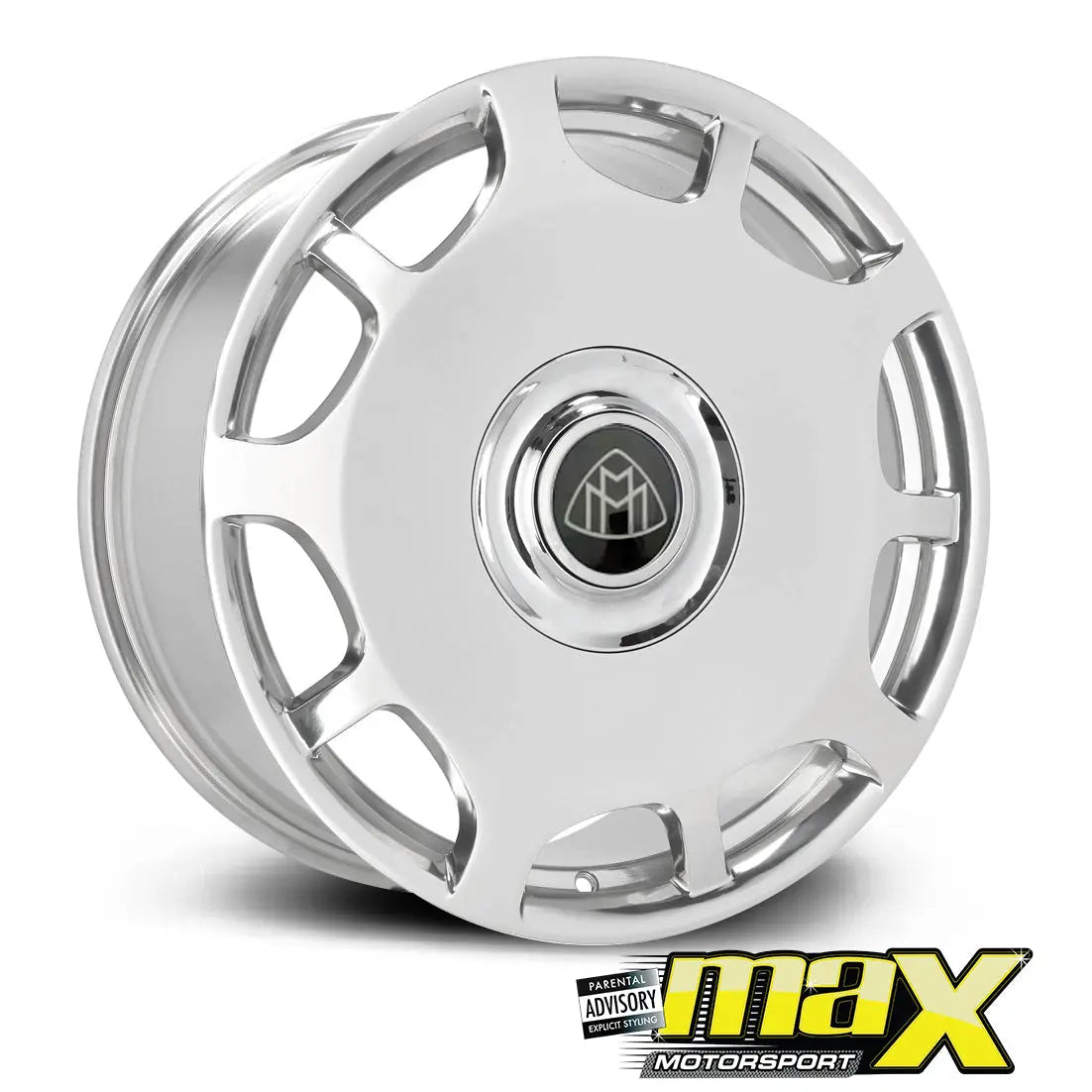 GUNMANSA 19 Inch Mag Wheel - MX3212NW Chrome Maybach Style Wheel - 5x112 PCD (Narrow & Wide)