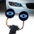 GUNMANSA 2 Inch LED Devil Eyes (Pair)