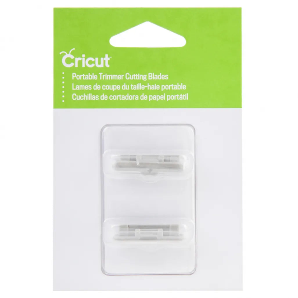 GUNMANSA 2002675 - Cricut Basic Trimmer Replacement Blade 2-pack; 2 cutting blades.